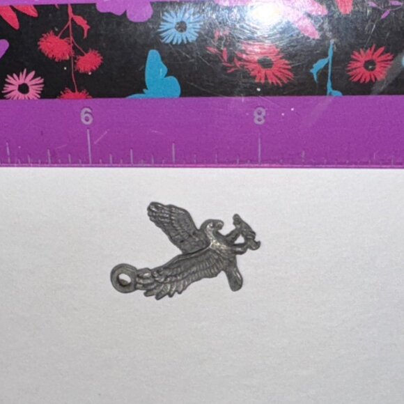Pewter Flying Eagle Pendant - Picture 14 of 16
